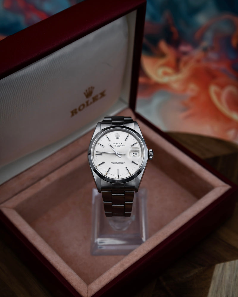 Rolex 1500 Oyster Perpetual Date - grey dial